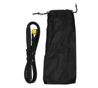 BowyTrading Entraîneur de Swing avec Balle, Accessoire d’entraînement réglable pour la Vitesse de Swing, bâton d’échauffement Flexible pour exercer la Force des Bras, poignée en Caoutchouc (Noire)