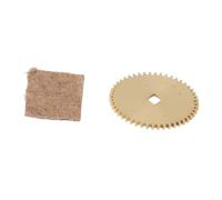 BowyTrading Grande roue de rechange en acier pour mouvement 1530 7876, engrenage en métal de haute précision compatible avec le mouvement de montre, composant de précision pour horlogers et réparation