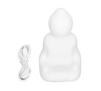 BowyTrading Guided Visual Meditation Breathing Light, Mindfulness Breathing Lamp with 3 Color Breathing Mode, Portable Silicone Relaxation Tool for Home Office School