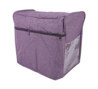 BowyTrading Housse anti-poussière multifonction pour machine à coudre avec poche avant zippée et poches latérales en maille