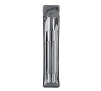 BowyTrading Lot de 2 extracteurs d'aiguilles de montre, outil professionnel pour enlever les aiguilles de montre, poignée en aluminium durable avec tête en acier, facile à utiliser pour