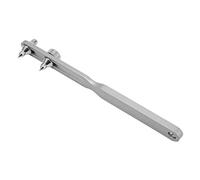 BowyTrading Ouvre - Boîtier de Montre à Bec Rond, Outil de Réparation de Montre en Acier Inoxydable avec Griffes Réglables, Plage d'ajustement 10.5-63mm pour Montres à Vis, Durable et Poly