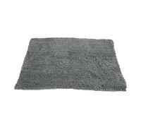BowyTrading Tapis de porte chenille pour chien en microfibre doux absorbant l'eau avec fond antidérapant pour une utilisation en intérieur près des portes, buanderie ou gamelle pour chien
