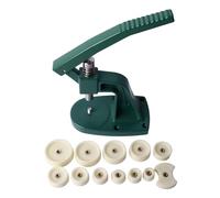 BowyTrading Watch Case Back Press Tool - Boîtier de montre professionnel - Outil de presse avec 12 embouts - Réparation de montre de qualité supérieure - Kit de presse pour horloger - Facile à