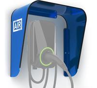 Box Air Klima Housse pour Wallbox | Protection contre les intempéries pour station de recharge pour voitures électriques en aluminium composite | toit anti-pluie, protection contre le soleil et rayons