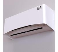 Box Air Klima Split Cover - Cache le split et respecte le design de votre maison (Blanc, L)