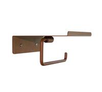 Box and beyond - Porte-Papier Toilette Mural - 14 x 6 x 12 cm - Métal Terracotta - Toilettes, WC, Salle de Bain - Accessoire - Style Industriel