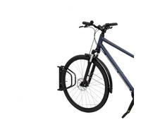 Box and beyond - Support Vélo Mural Pivotant - Métal Noir - Pour 1 Vélo VTT, VTC - Porte Vélo Orientable - Rangement Vélo Garage - Gain de Place - 29 x 9 x 32 cm - Style Moderne