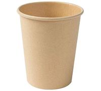 BOX And Tree| 50 Pièces de Gobelets Jetables Pour Café à Emporter en Papier Marron Non Blanchi I Gobelet Espresso Gobelet de Dégustation, Écologique, Bio-dégradables 115ml 4oz