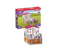 Schleich Coffret figurines Horse Club 42368 – 12 éléments dont 1 jument Lusitanienne – Dès 5 ans