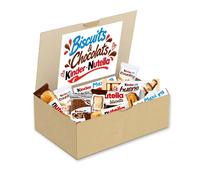 Box biscuits et chocolats Kinder Nutella - 25 pièces - 7 variétés - 720g