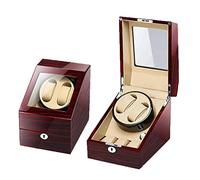 Box boîte Automatique Montre 2 pour 2 Rangement Rotatif 3 boîtier de bit de Stockage de Montre 5 Modes de Rotation Moteur Silencieux Motor Wather Petite Surprise