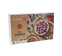 Box Cadeau "Cake Design" avec 1 accessoire pour cake & des recettes incontournab