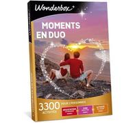 Wonderbox - Moments en Duo - Coffret Cadeau - Idée Cadeau Multi Activités