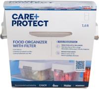 CARE+PROTECT Boite de rangement alimentaire avec filtre - Conservez les fruits et légumes frais plus longtemps - Moins de gaspillage alimentaire - 1.6L