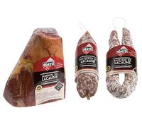 Box Charcuterie IGP Lacaune - Jambon - Saucisson - Saucisse Sèche - Origine France