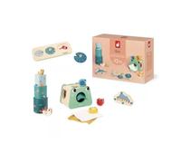 Box de Jouets Éveil Sensoriel pour Bébé - 4 Jouets à Partir de 12 Mois