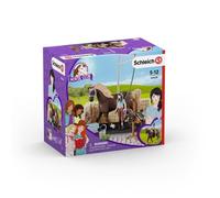 Schleich 42438 Box de Lavage pour Chevaux avec Emily & Luna (Horse Club)