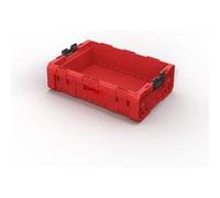 Qbrick System Conteneur empilable personnalisé PRO Box 130 2.0 Rouge Ultra HD 450×310×151 mm 9 l