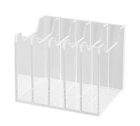 Box de téléphone portable, boîte de stockage téléphone portable, 5 x 4 x 4 5 Grille pour salle classe, support en acrylique épaississant, transparent pour la salle classe l'école burea