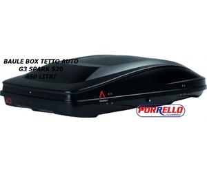 Box De Toit Baule G3 SPARK 520 420 L Litres Noir Mat Universel
