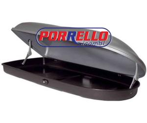 Box De Toit Baule TITAN 450 G3 375 L 2 Ouvertures Gris 75 Kg