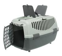 Box de transport Capri 2. XS-S: 37 x 34 x 55 cm. gamme Be Eco. - Trixie - TR-39806 Anthracite, Gris et Vert G