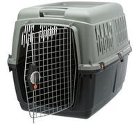 Box de transport TRIXIE Giona 5 - Recyclé - M: 60 × 61 × 81 cm - Anthracite et gris-vert