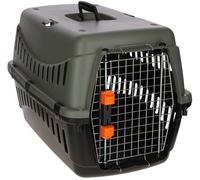 Box de transport - KERBL - Eco - Gris/vert - 58 × 38 × 38 cm