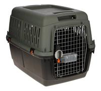 Kerbl Box de transport Eco – Plastique, Gris/Vert – 70 × 50 × 51,5 cm