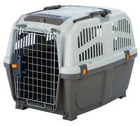 Box de transport Skudo, taille 5 : 65 × 59 × 79 cm, taupe/sable