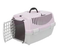 Box de transport - TRIXIE - Capri 1 - XS : 32 x 31 x 48 cm - Gris clair / Mauve