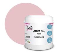 BOX DECO COULEURS Peinture murale acrylique aspect mat Aqua Déco - 2,5L, Rose