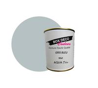 BOX DECO COULEURS Peinture murale acrylique aspect mat Aqua Déco - 750 ml, Gris Bleu