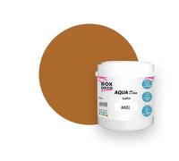BOX DECO COULEURS Peinture murale acrylique aspect satin Aqua Déco - 2,5 L, Miel