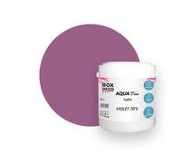 BOX DECO COULEURS Peinture murale acrylique aspect satin Aqua Déco - 2,5 L, Violet 70'S