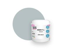 BOX DECO COULEURS Peinture murale acrylique aspect velours Aqua Déco - 2,5L, Gris Bleu