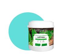 BOX DECO COULEURS Peinture murale naturelle écologique aspect satin intérieur Natura - 2,5L / 33m², Bleu Lagon