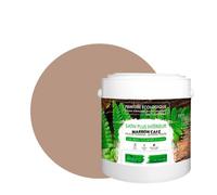 BOX DECO COULEURS Peinture murale naturelle écologique aspect satin intérieur Natura - 2,5L / 33m², Marron Café