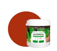 BOX DECO COULEURS Peinture murale naturelle écologique aspect satin intérieur Natura - 2,5L / 33m², Rouge Terracotta