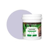 BOX DECO COULEURS Peinture naturelle écologique aspect Satin NATURA - Tassili - Murale intérieur 1 L - 18 m² (Violet Parme)