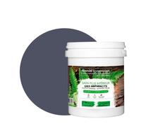 BOX DECO COULEURS Peinture naturelle écologique aspect Satin NATURA - Tassili - Murale intérieur 1 L - 18 m² (Gris Anthracite)