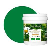BOX DECO COULEURS Peinture naturelle écologique intérieur extérieur aspect velours Natura - 1L, Vert Electrique