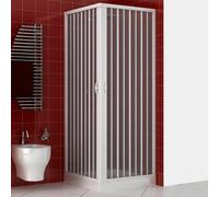 Box doccia Luna 70x90 cm in pvc apertura soffietto centrale