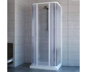 Box doccia Saturnia 3 lati 70x80x70 cm apertura centrale