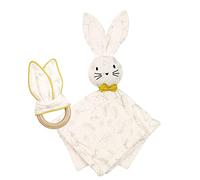 BOX DOUDOU + ANNEAU DENTITION LEAFY BUNNY