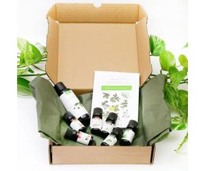 BOX ESSENTIELLE - Coffret Cadeau Aromathérapie - 6 Huiles Essentielles BIO