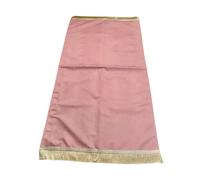 Box for sister - Tapis de Prière Luxe Uni 120x65cm - Format Pratique - Inspiration Ottomane - Confort Absolu et Toucher Doux - Matière en Daim Naturel - Rose