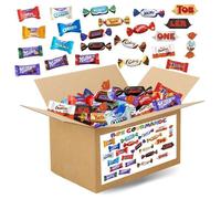 BOX GOURMANDE Halloween | Méga assortiment de 200 bonbons au chocolat | CÉLÉBRATIONS, Kinder, Milka, Daim, Toblerone à partager