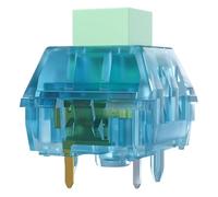 BOX Island Interrupteur tactile - Force tactile 55gf, déplacement de 3,6 mm, interrupteur de clavier mécanique transparent à 3 broches (110 pièces)